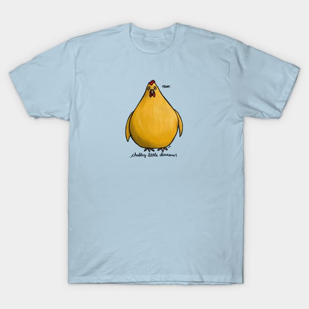 Chubby Little Dinosaur T-Shirt by LovelyandStrange